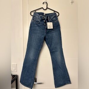 Toteme Cropped Kick Flares High Waist Denim